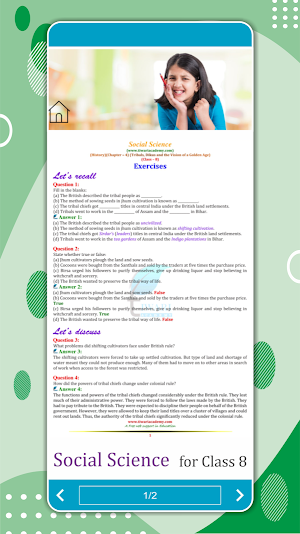 NCERT Solutions for Class 8 Social Science Offline Screenshot 2