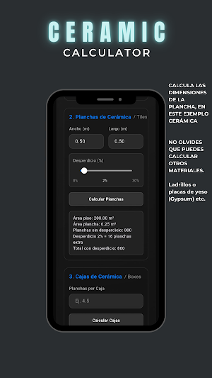 Ceramic Calculator Screenshot 2