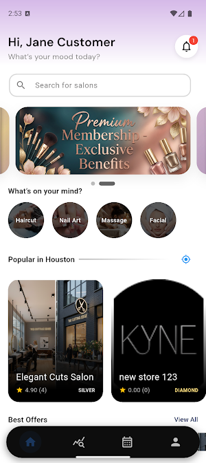 Kyne : Discover, Book & Glow Screenshot 0