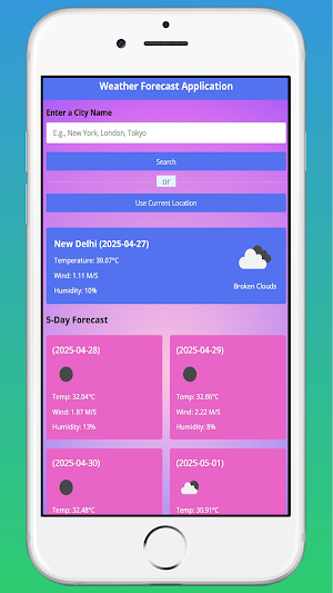 Real Weather Forecast App Screenshot 2