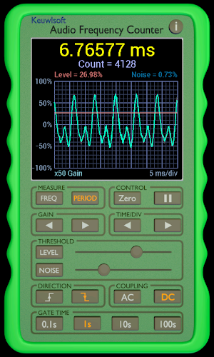 Audio Frequency Counter Screenshot 3