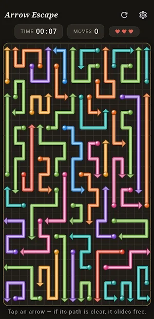 Arrow Escape Puzzle Screenshot 0