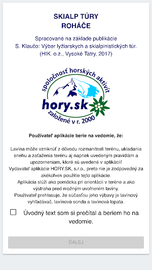 Skialp Túry - Roháče Screenshot 0