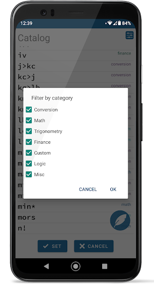 Forth Calculator Screenshot 3