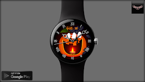 Halloween Pumpkin Watch Face Screenshot 0