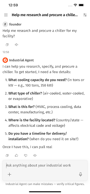 Industrial App: Build, Operate Screenshot 1