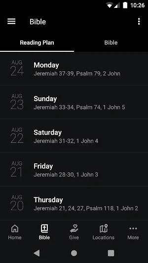 Turning Point App Screenshot 1