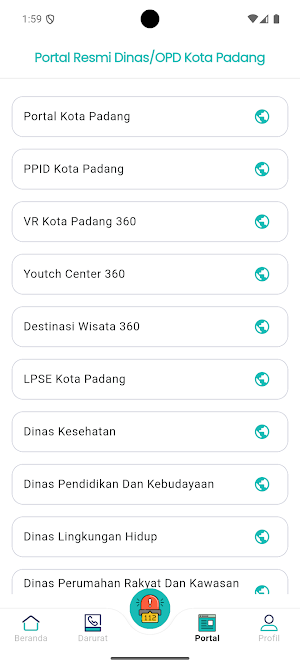 Padang Mobile Screenshot 2