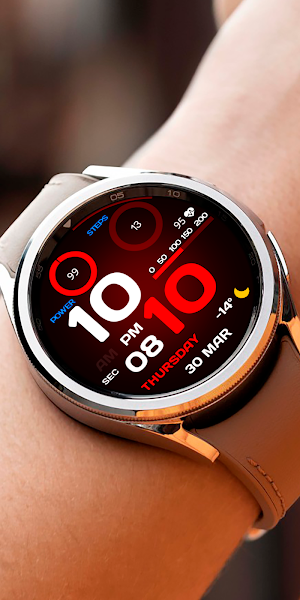 Digital VANDAL Watch face Screenshot 1