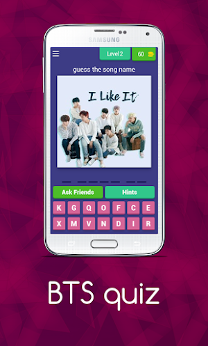 BTS quiz Screenshot 2
