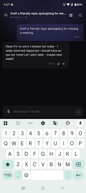 AI Buddy - Offline AI Chat Screenshot 2