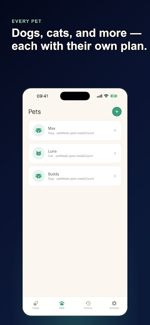 Pet Medication & Pill Reminder Screenshot 1