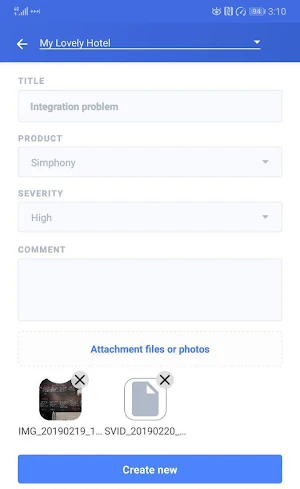 HRS Service Desk Screenshot 2