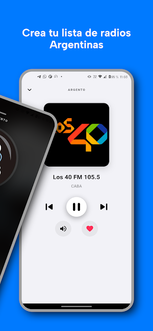 Argento: Argentina Radio Live Screenshot 3