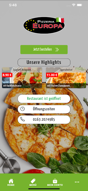 Pizzeria Europa Bochum screenshot 1