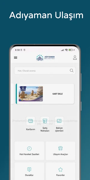 Adıyaman Ulaşım Screenshot 0