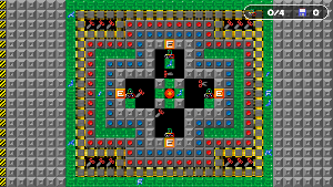 Supaplex SQUARES Screenshot 1