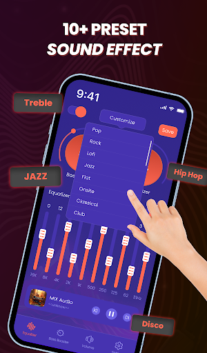 Equalizer Simple Bass Booster Screenshot 3