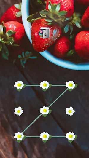 AppLock Theme Strawberry Screenshot 0