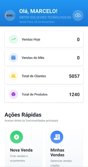 NossoERP Força de Vendas Screenshot 0