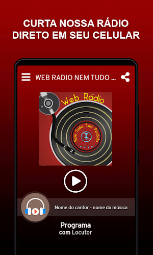 Web Radio Nem Tudo Esta Perdido Screenshot 0