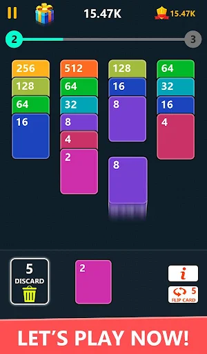 2048 Solitaire Card Game - 2048 Zen Cards Screenshot 0