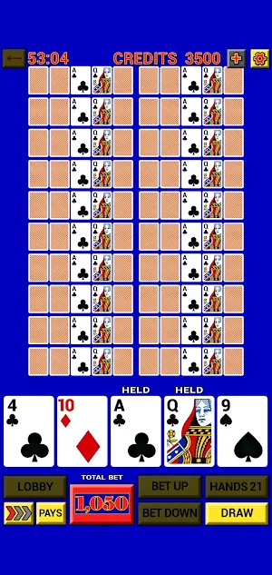Video Poker Classic Casino Screenshot 3