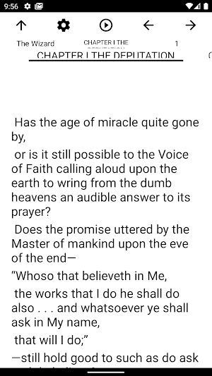 Book, The Wizard Screenshot 1