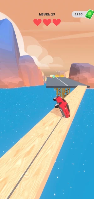 Rolling Race 3D Car Stunts Screenshot 0