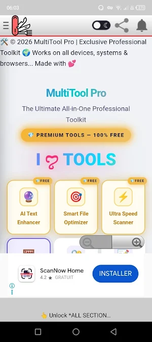 MultiTOOL Pro AI KIT Utilities Screenshot 1