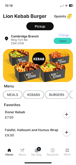Lion Kebab Burger Van Screenshot 1