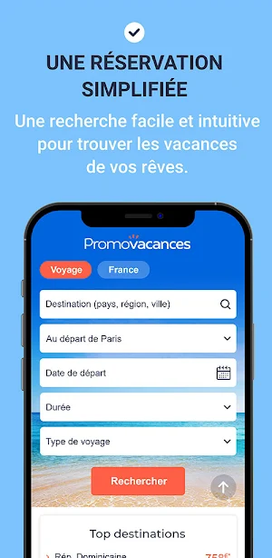 Promovacances Voyages Screenshot 1