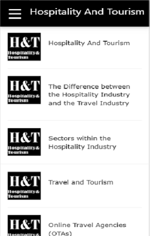 Hospitality and Tourism Screenshot 3