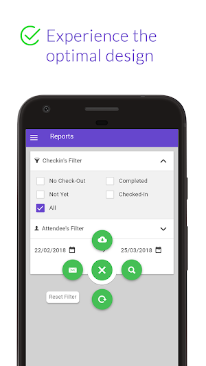 Checkin - Attendance tracker with QR / GPS Screenshot 2