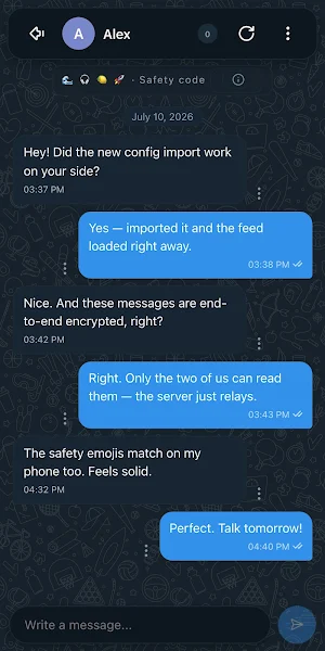 TheFeed: Private Feeds+Chat Screenshot 3
