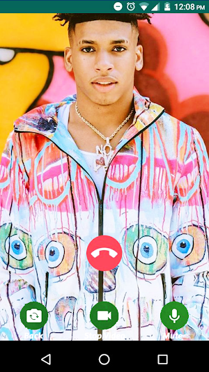Nle Choppa Fake Chat & Video Call Screenshot 0