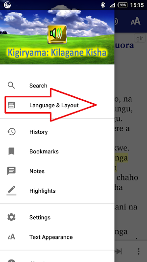 Giryama Swahili English Arabic Screenshot 1