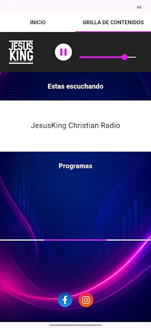 JesusKing Christian Radio Screenshot 1