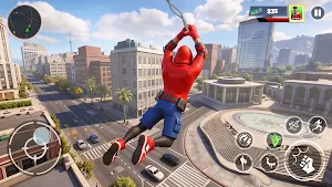 Flying Spider Rope Fighter 3D Screenshot 0