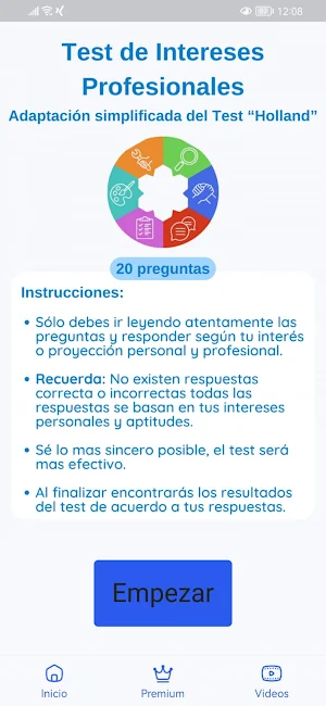 Aina - Orientación Vocacional Screenshot 2