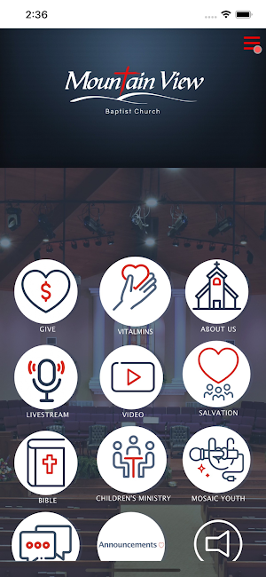 Mountain View Baptist Screenshot 0