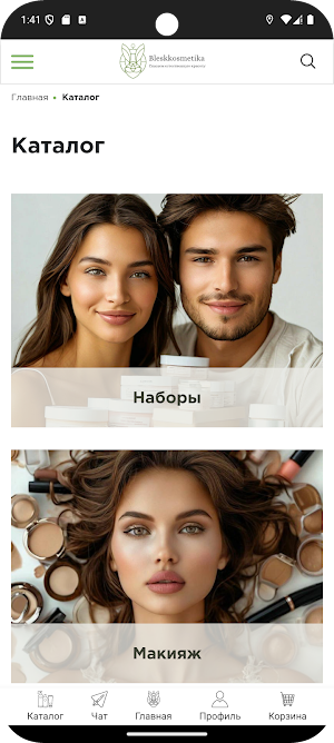Bleskkosmetika Screenshot 2
