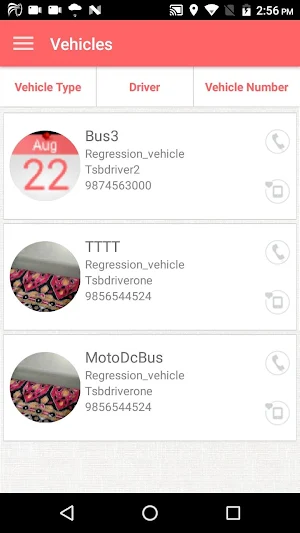 Manager Transport Provider Screenshot 3
