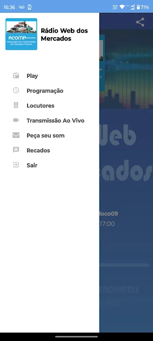 Rádio Web dos Mercados Screenshot 3