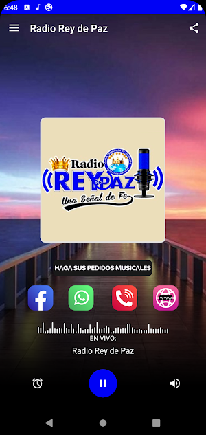 Radio Rey de Paz Screenshot 1