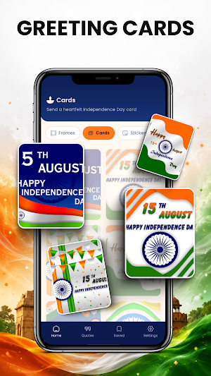 15 August Tiranga Photo Frames Screenshot 3