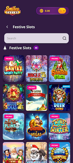 Smiles Social Casino Screenshot 2