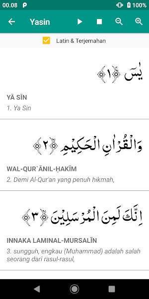 Surat Yasin dan Tahlil Lengkap + Mp3 Screenshot 2