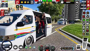 Van Simulator City Car Driving Screenshot 3