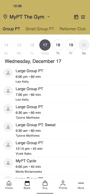 Coached x Reformer Club Screenshot 1